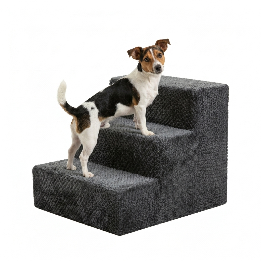 Escalera Para Perros En Madera