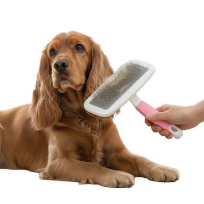 Kit De Aseo Cepillo y Peine Para Perros o Gatos