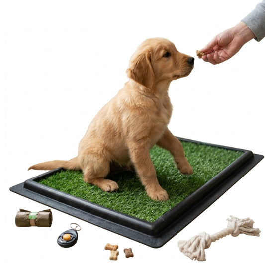 Tapete Entrenador De Cesped Para Perro Gato