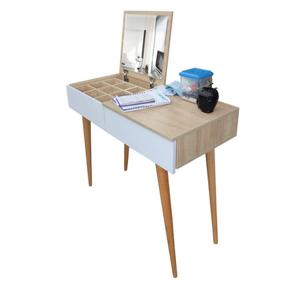 Mueble Tocador Moderno Con Espejo Vanity