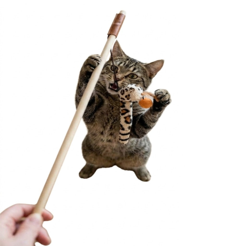 Juguete Interactivo Chupa Vara Con Cascabel Gatos