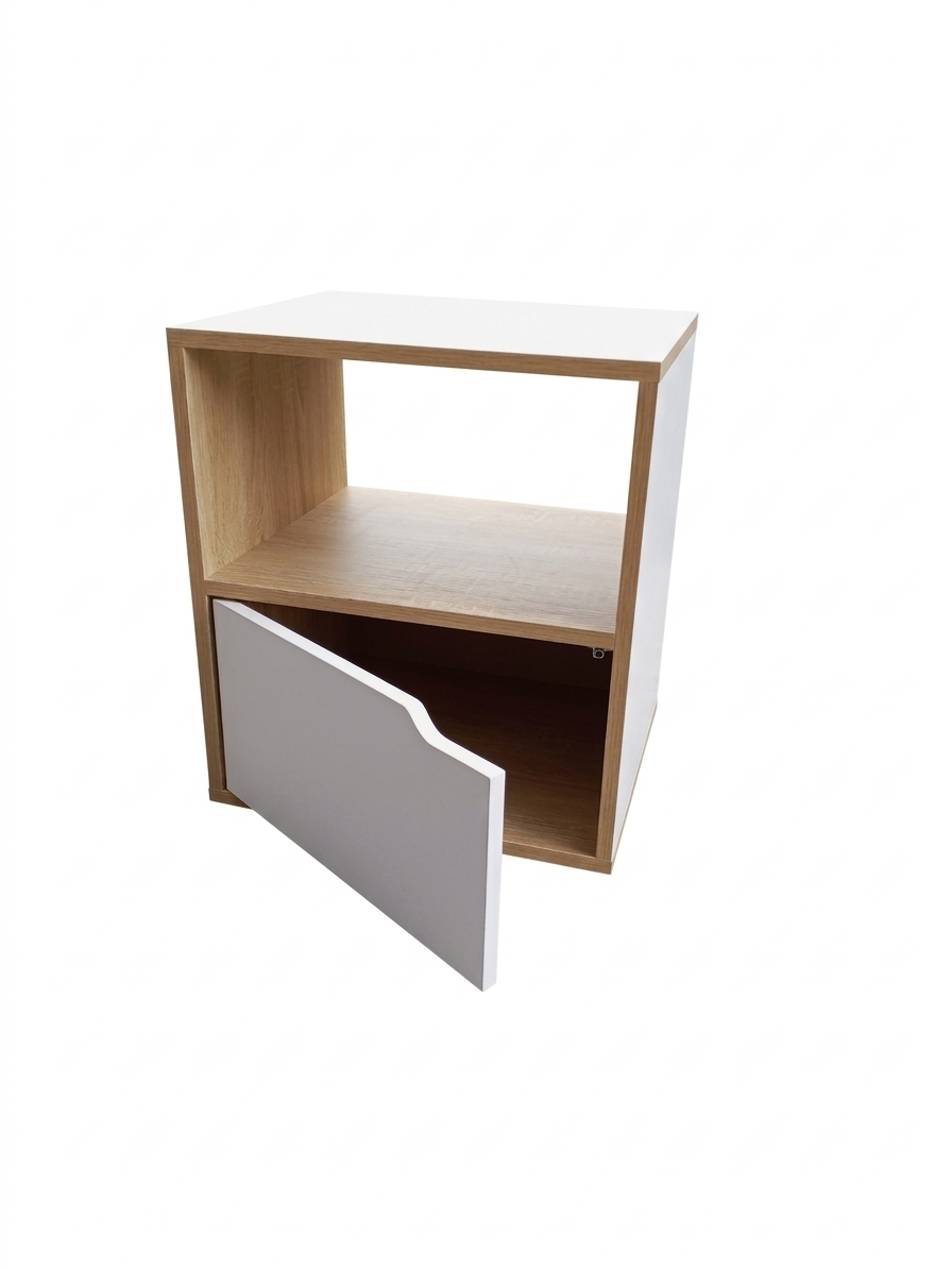 Mesa De Noche Nochero 1 Cajon