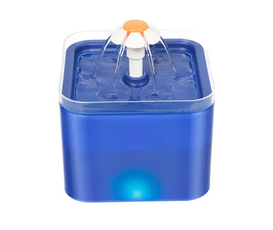 Fuente De Agua Con Luz Para Gatos