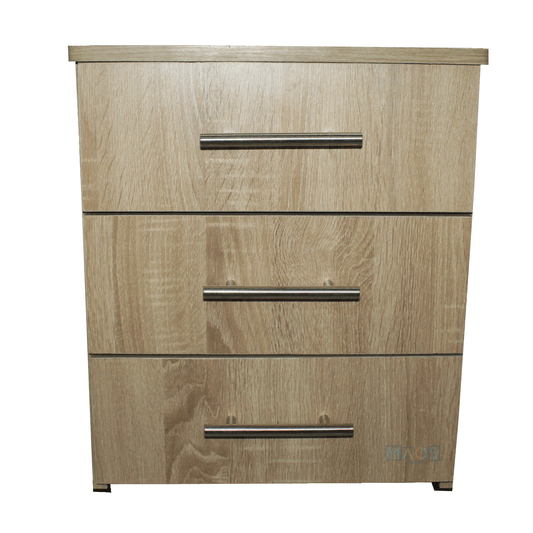 Mesa De Noche Nochero 3 Cajones