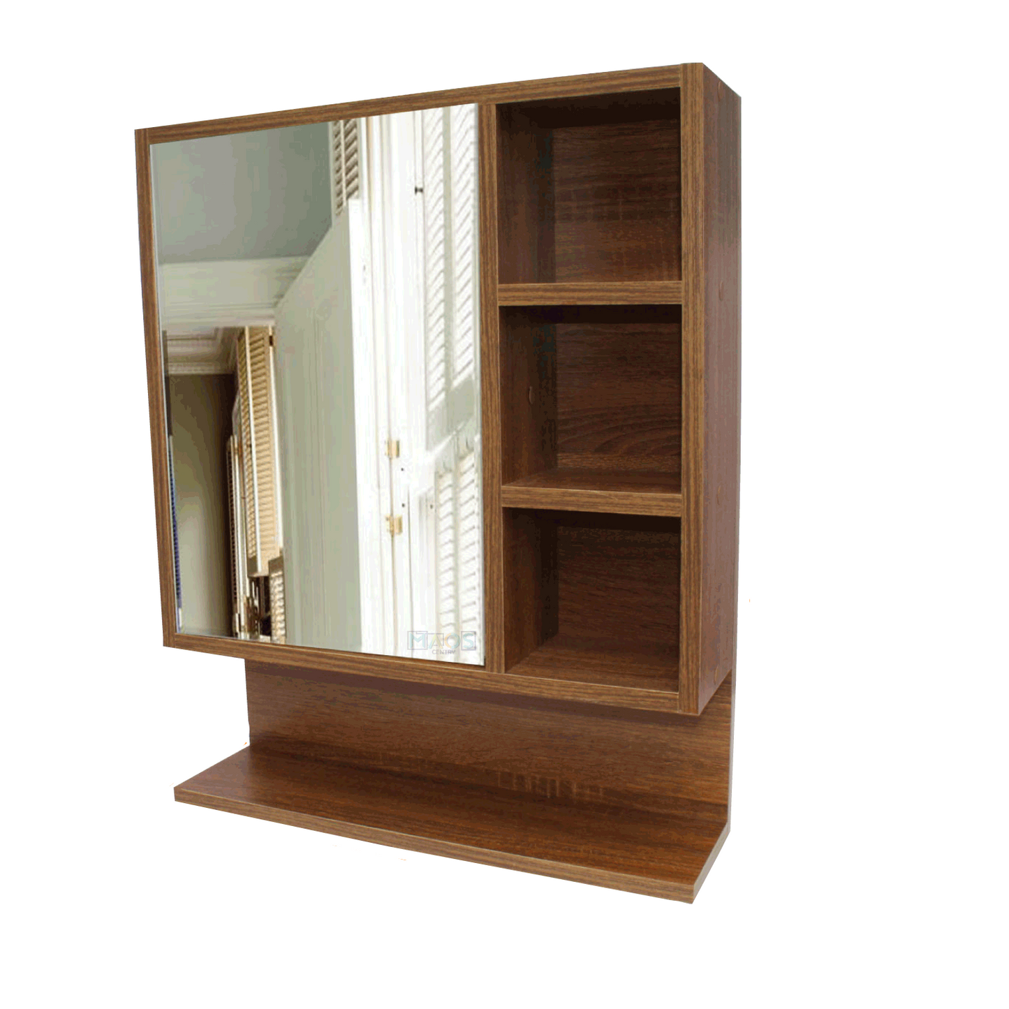 Mueble Gabinete Flotante Para Baño Espejo Fijo
