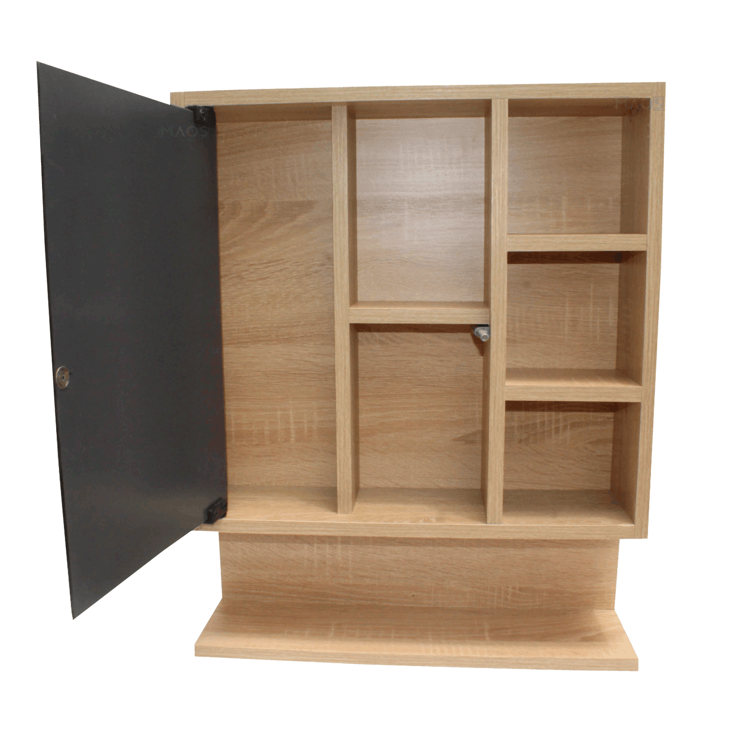 Mueble Gabinete Flotante Para Baño Espejo Fijo