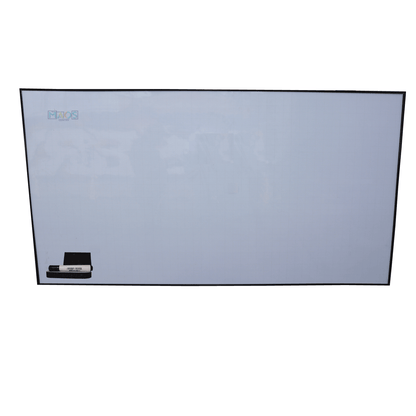 Pizarra Tablero Acrilico Cuadricula Borrable 120X240 Para Colgar