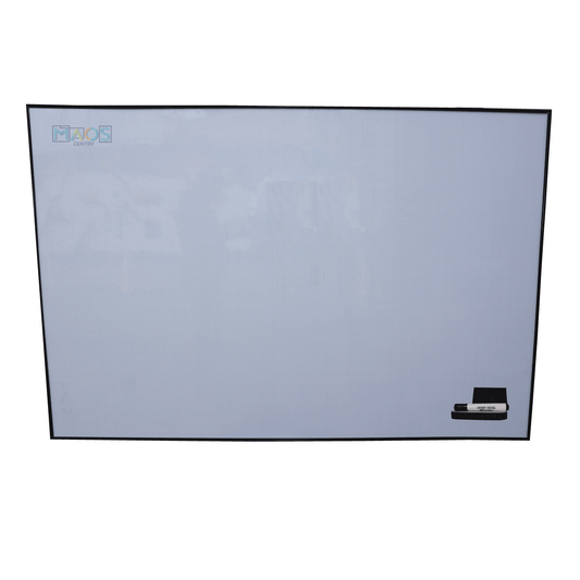 Pizarra Tablero Acrilico Cuadricula Borrable 120X160 Para Colgar