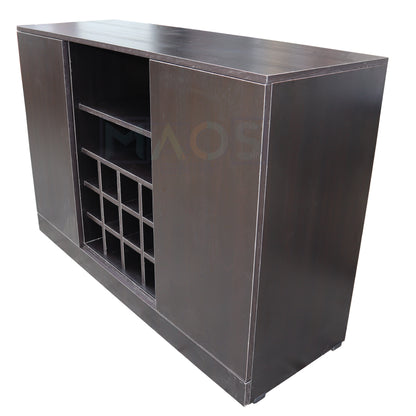 Mueble Cava Bar Moderno Para Licores Con Puertas