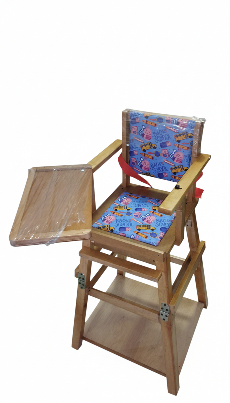 Comedor Para Bebe Plegable En Madera