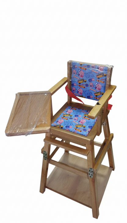 Comedor Para Bebe Plegable En Madera