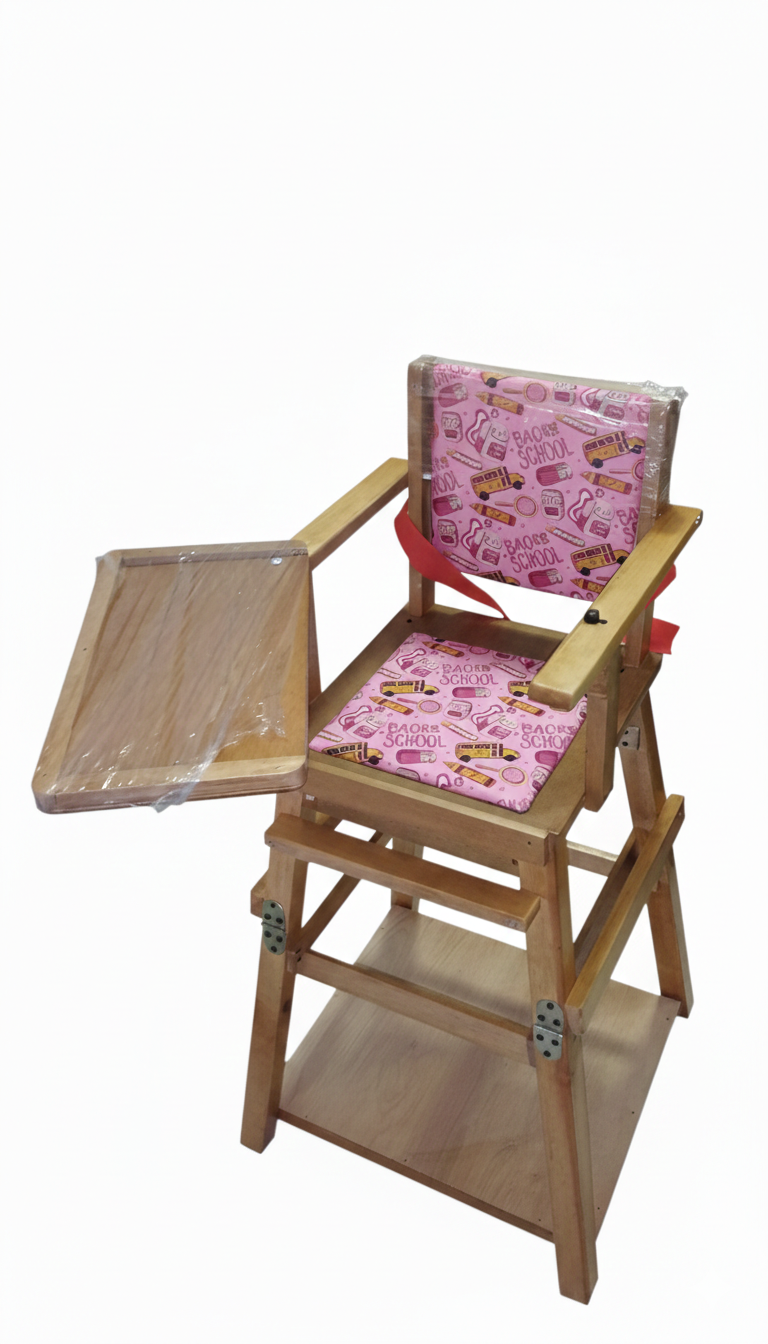 Comedor Para Bebe Plegable En Madera