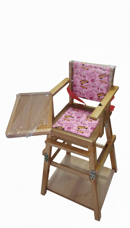 Comedor Para Bebe Plegable En Madera