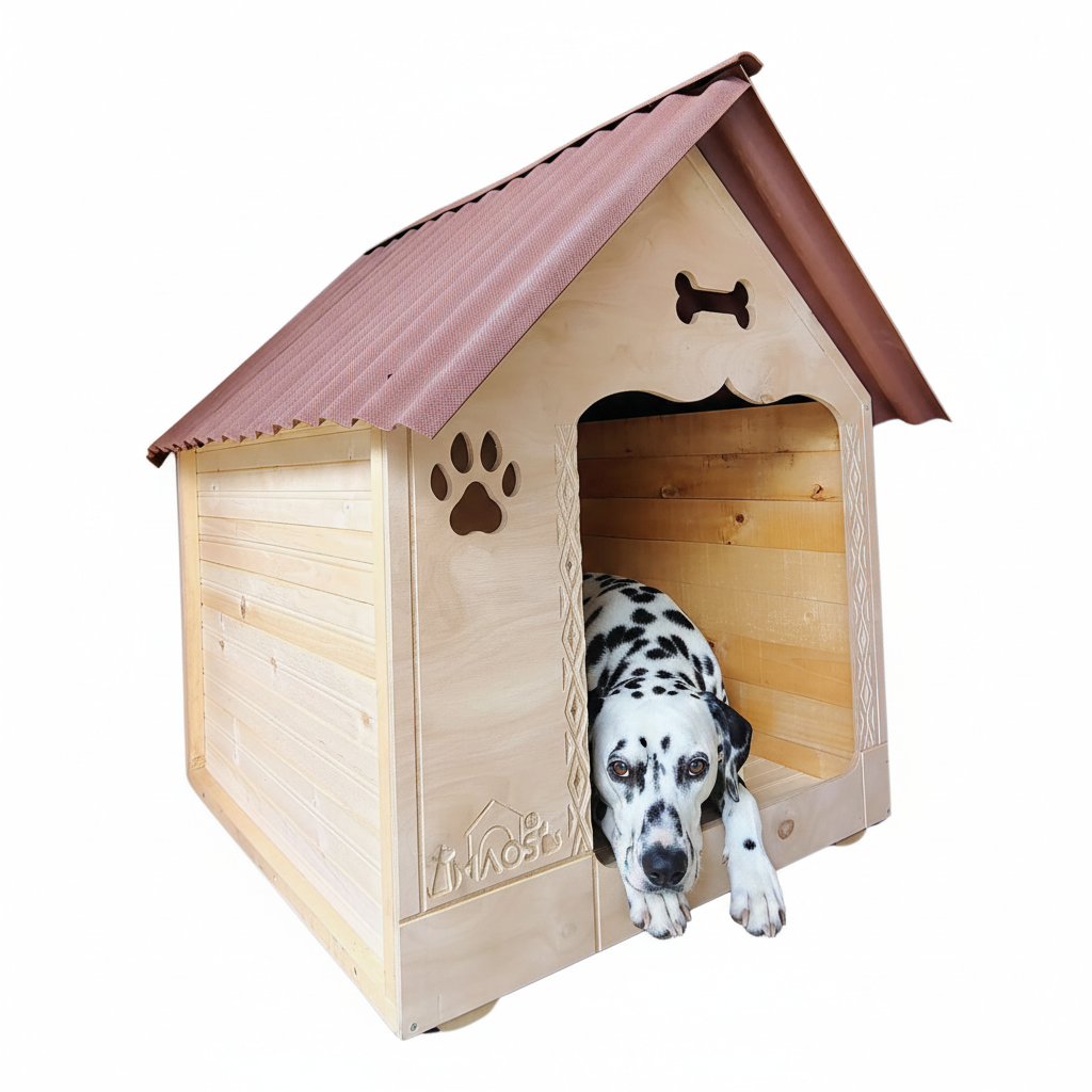 Casa Para Perros En Pino Interperie