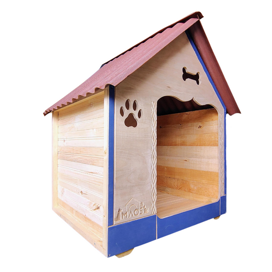 Casa De Madera Para Perros Grandes Jumbo
