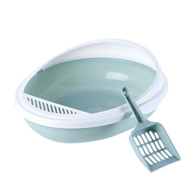 Arenera Caja Baño para Gatos con Pala