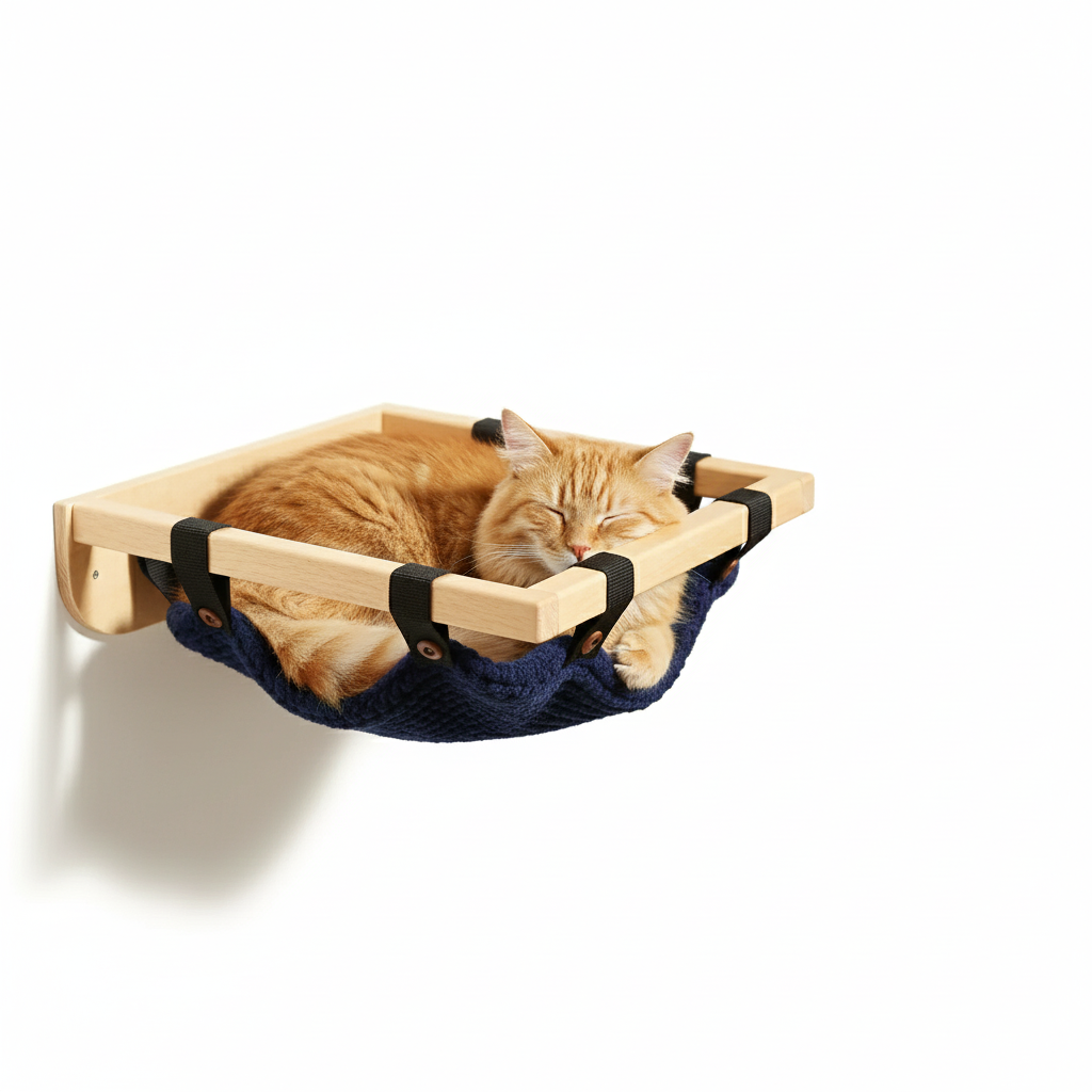 Hamaca De Ventana Para Gatos Tela De Peluche