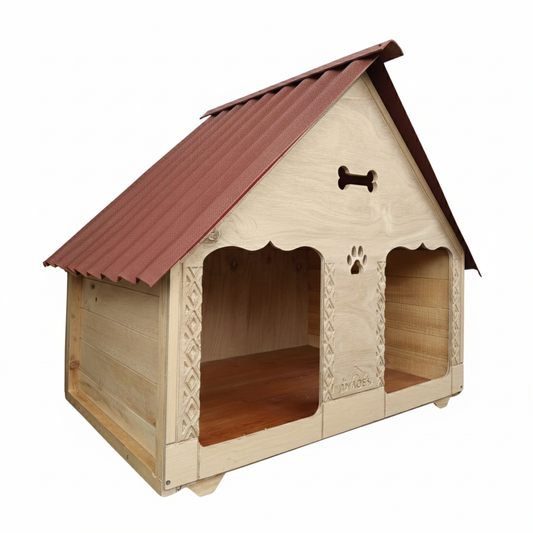 Casa Doble Para Perro Grande En Pino
