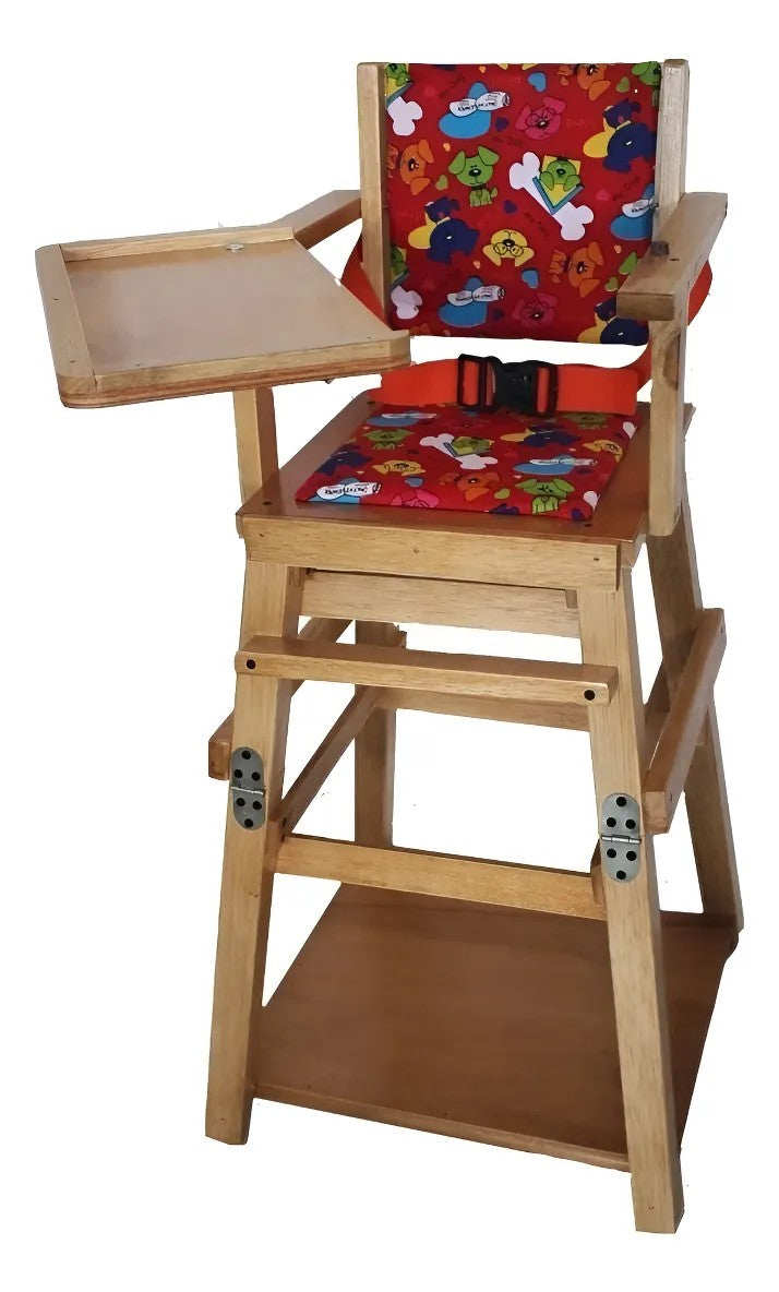 Comedor Para Bebe Plegable En Madera