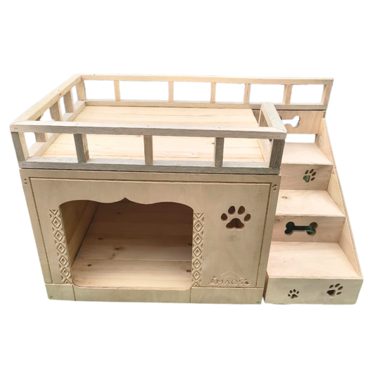 Casa Para Perro Mediano De Terraza